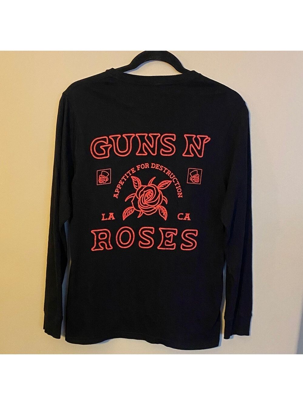 Guns N' Roses Black Long Sleeve Tee